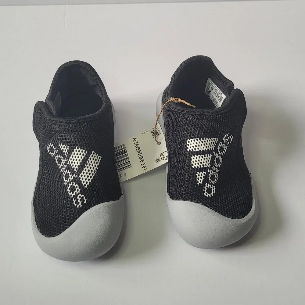 adidas Altaventure 2.01 Kids Water Shoes Black and Gray Size 5K